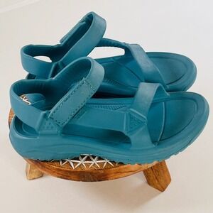 Teva Hurricane Drift Sandals Teal Blue Water Friendly EVA Womens Size 9